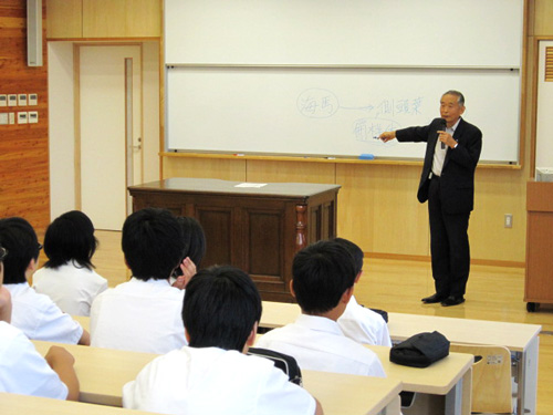 7月28日、1学期の終業式が行われました。