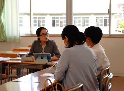 三者面談を実施しました