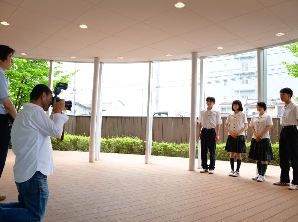 2027学校案内の撮影を行いました
