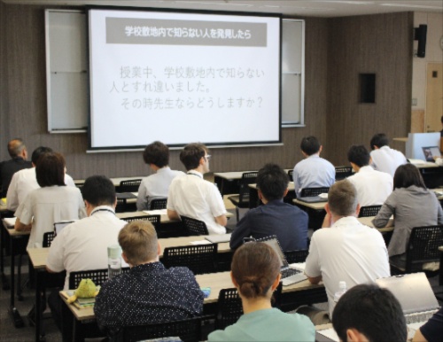 教員研修を実施しました